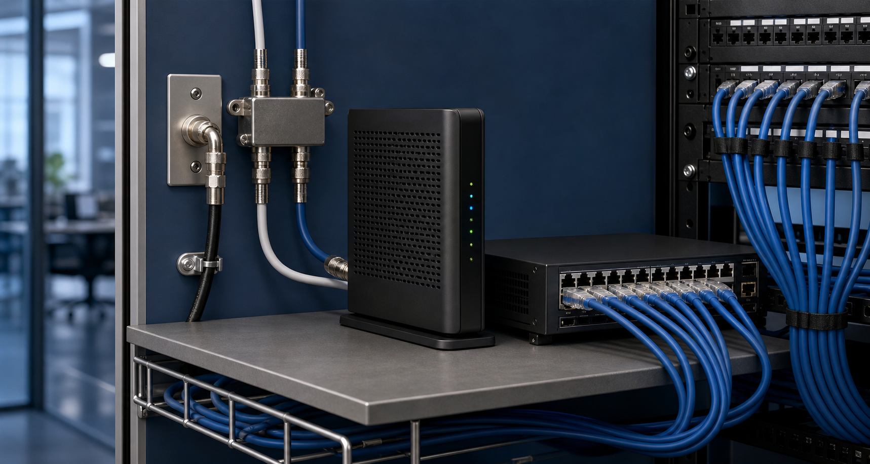 Cable internet equipment